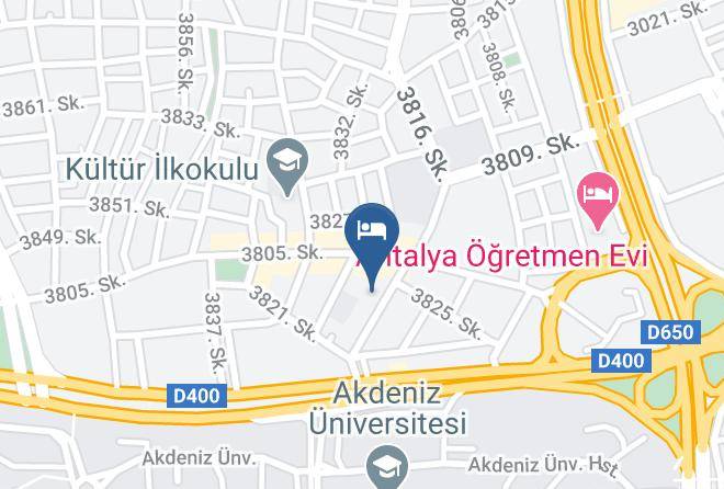 Kepez - Berraksu Hotel Maps