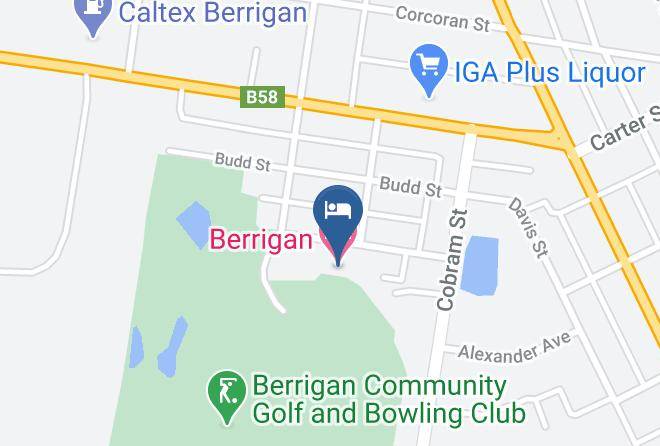 Berrigan - Berrigan Motel Maps