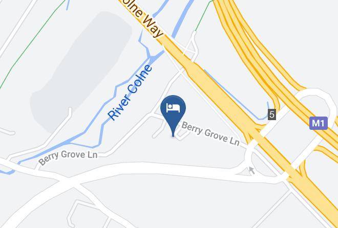 Berrygrove Lodge B&b Map