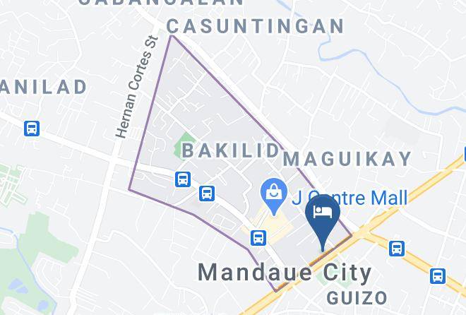 Cebu - Bert's Condotel Maps
