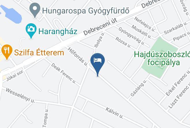 Hajduszoboszlo - Berta Panzio Maps