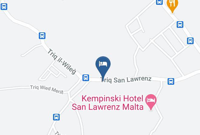 San Lawrenz - Bertinas B&b Maps
