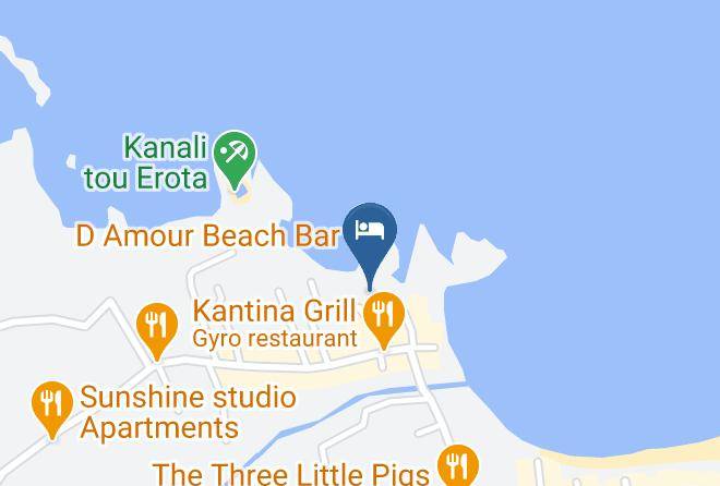 Bertos On The Beach Map