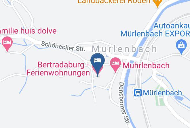 Vulkaneifel - Bertradaburg Ferienwohnungen Maps