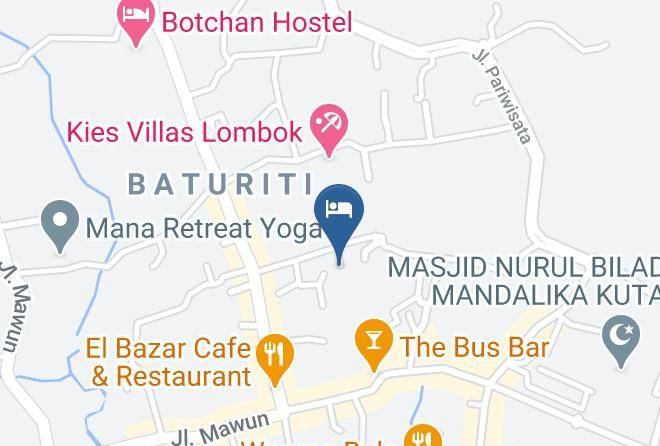 Central Lombok Regency - Beruga Mandalika Maps