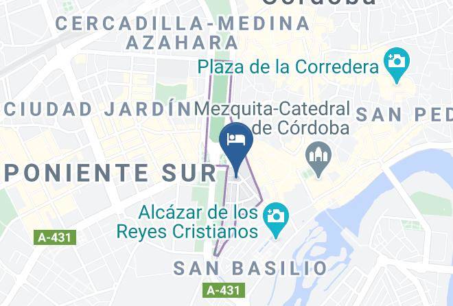 Cordoba - Beside The Roman Wall Maps