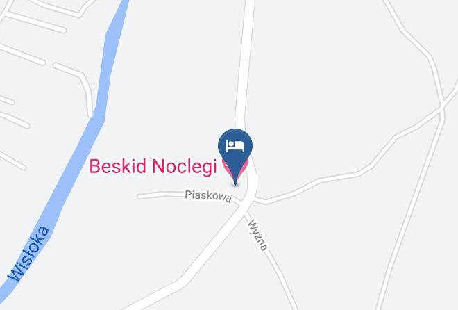 Beskid Noclegi Map