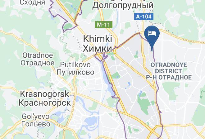 Moscow - D S Hotel Maps