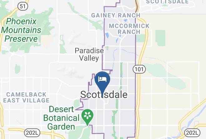 Maricopa - Bespoke Inn Scottsdale Maps