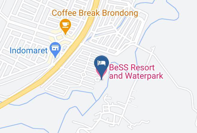 Malang Regency - Bess Resort And Waterpark Maps