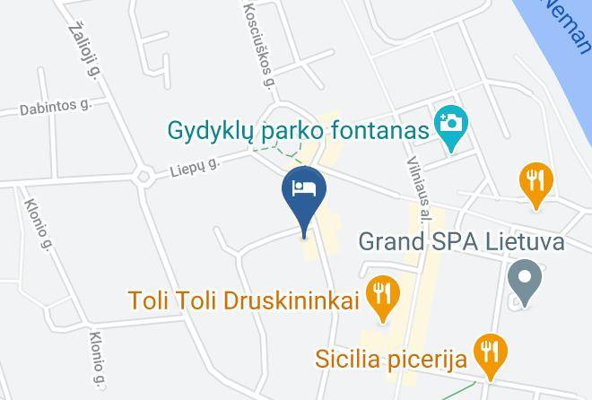 Druskininkai - Best Baltic Hotel Druskininkai Central Maps