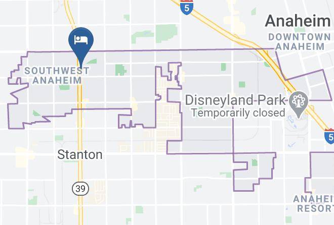 Orange - Best Budget Inn Maps