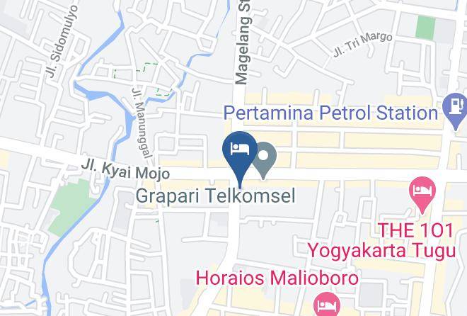 Kota Yogyakarta - Best City Hotel Maps