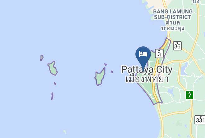 Amphoe Bang Lamung - Best Corner Hotel Pattaya Maps