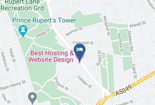 Liverpool - Best Hosting & Website Design Maps