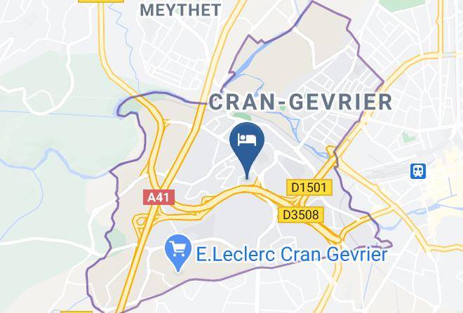 Haute Savoie - Best Hotel Annecy Cran Gevrier Maps