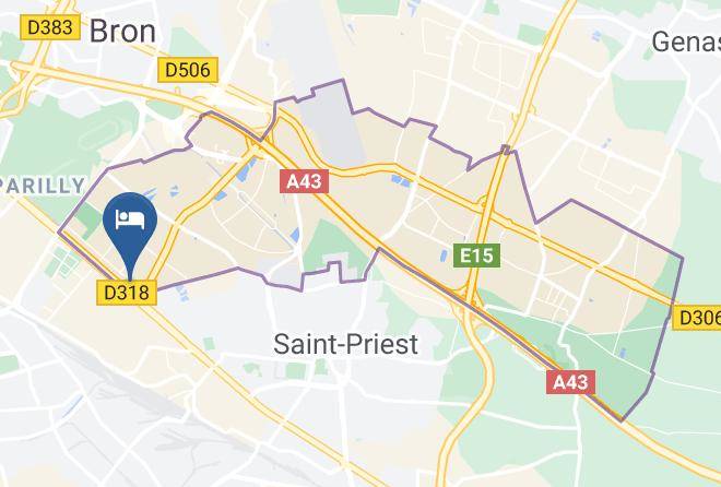 Rhone - Best Hotel Lyon Saint Priest Maps