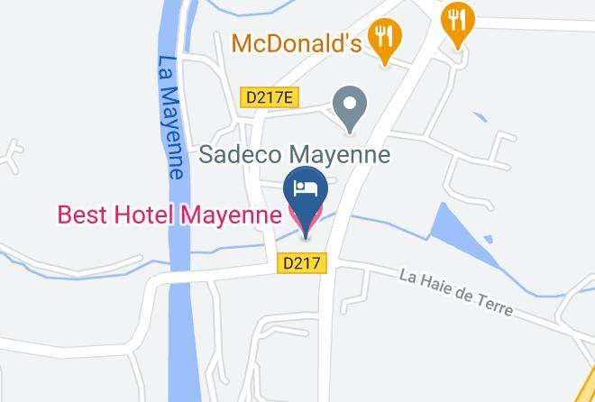 Mayenne - Best Hotel Mayenne Maps
