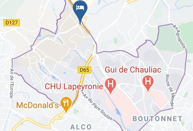 Herault - Best Hotel Montpellier Nord Maps