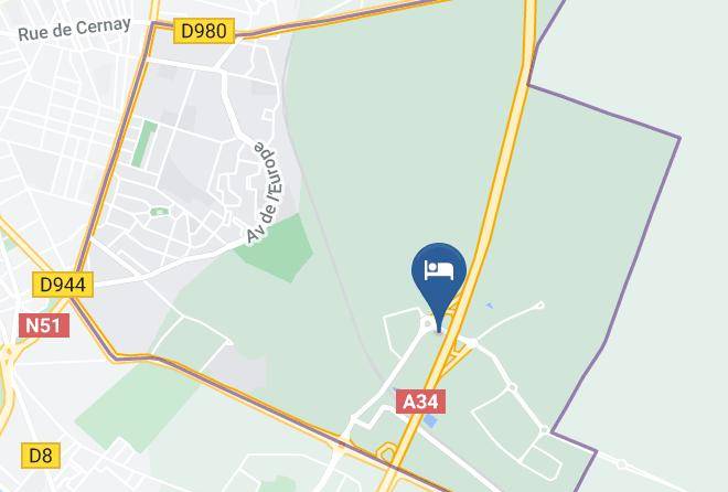 Marne - Best Hotel Croix Blandin Maps