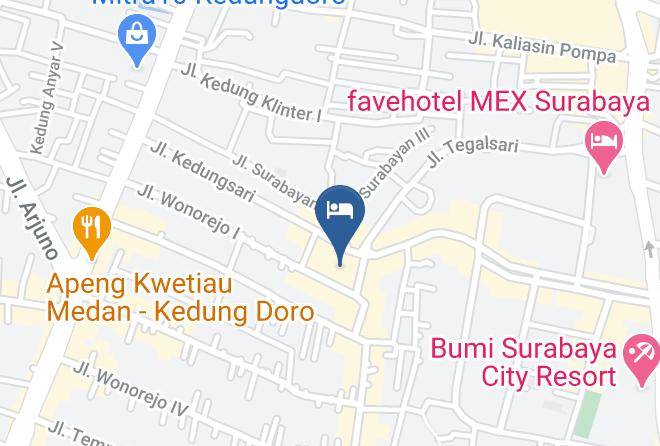Kota Surabaya - Best Hotel Maps