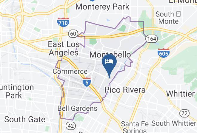 Los Angeles - Best Inn Montebello Maps