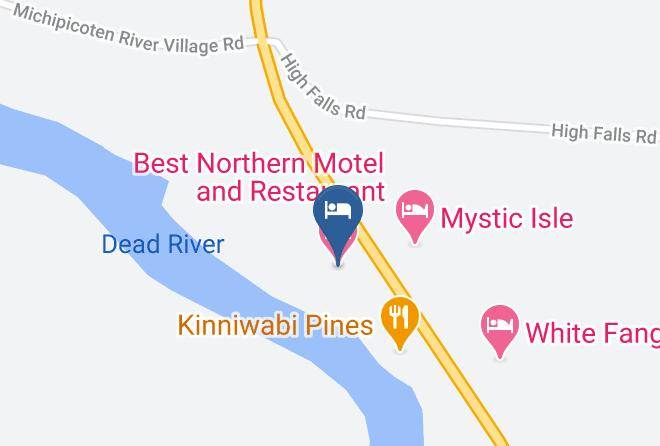 Algoma - Best Northern Motel And Restaurant Maps