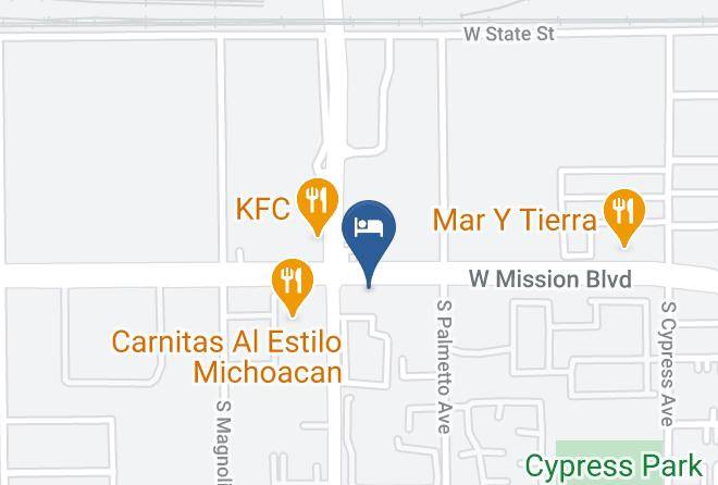 San Bernardino - Best Ontario Inn Maps