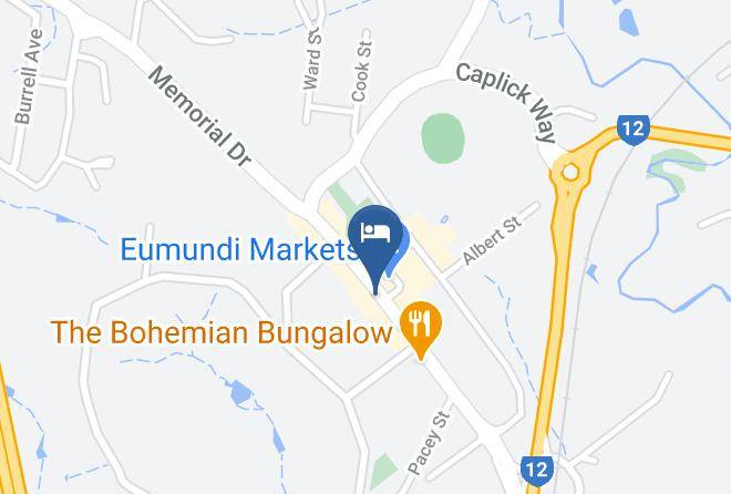 Sunshine Coast - Joe's Waterhole Hotel Maps