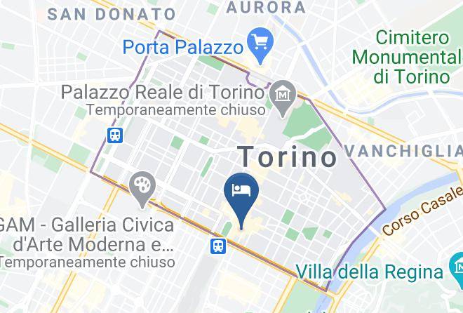 Turin - Best Quality Hotel Gran Mogol Maps