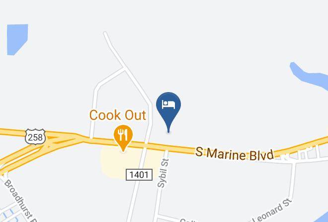 Onslow - Best Rest Inn Maps