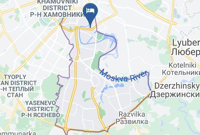 Moscow - Best Seasons Hotel Maps