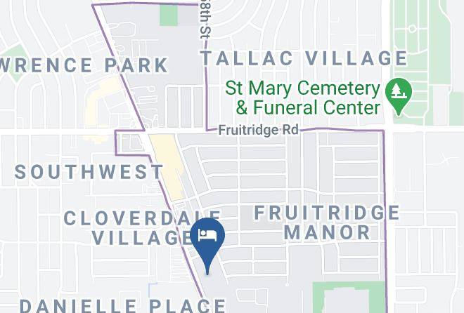 Sacramento - Best Six Motel Maps