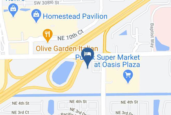 Miami Dade - Best Studio Inn Maps