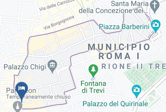 Rome - Best Suites Pantheon Maps