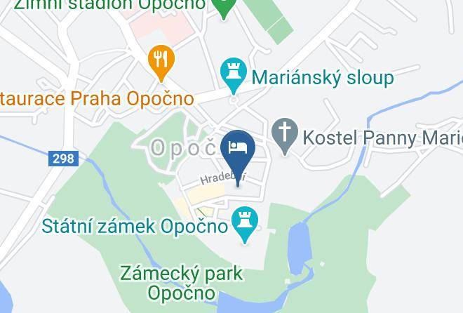 Rychnov Nad Kneznou - Best Time Opocno Ubytovani V Soukromi Maps