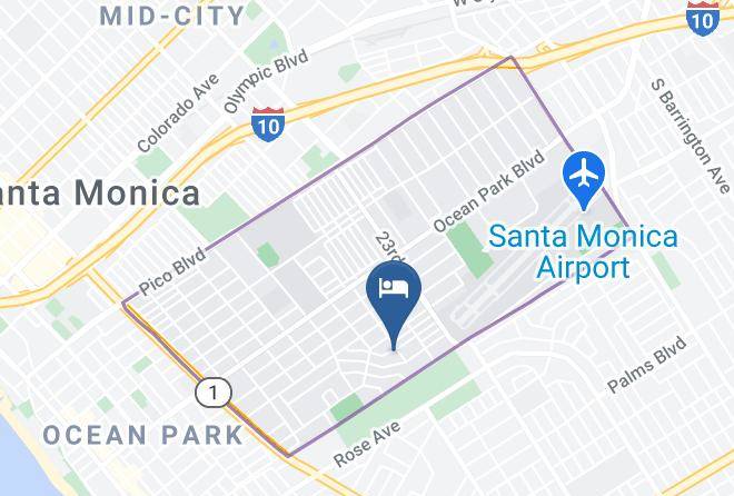 Best Value In Santa Monica Map
