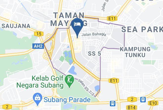Petaling - Best View Hotel Kelana Jaya Maps