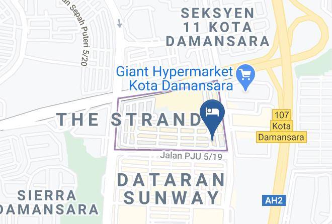 Petaling - Best View Hotel Kota Damansara 1 & 2 Maps