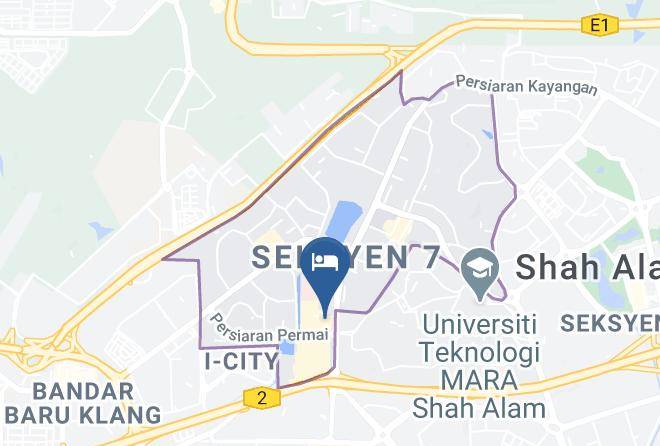 Petaling - Best View Hotel Shah Alam Maps