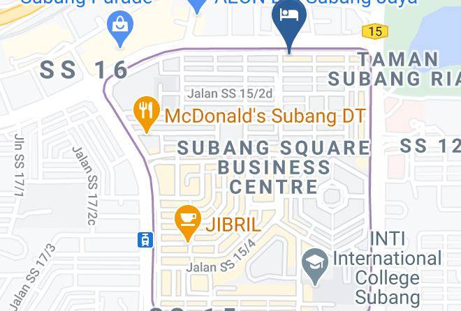 Petaling - Best View Hotel Subang Jaya Maps