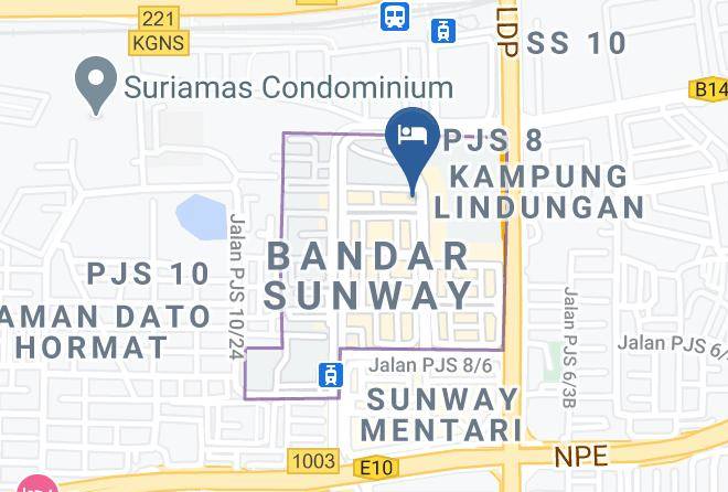 Best View Hotel Sunway Mentari Map
