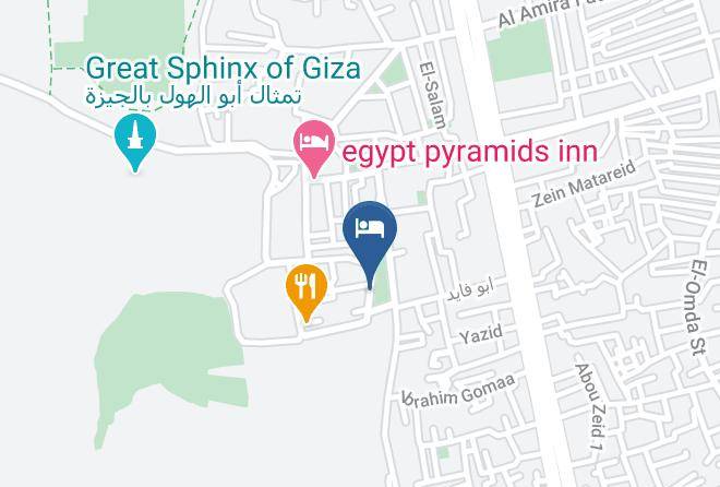Giza - Best View Pyramids Hotel Maps