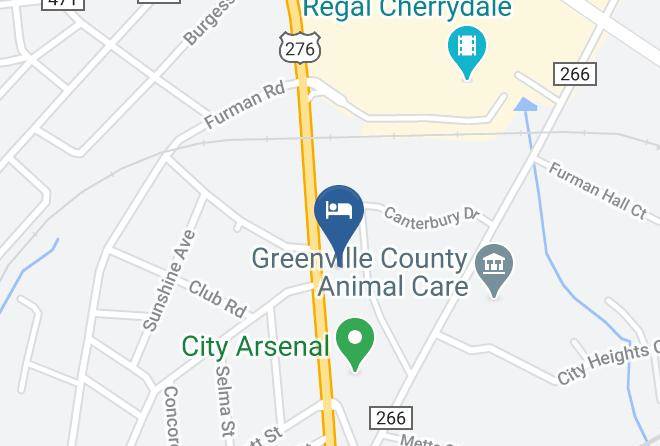 Greenville - Best Way Motel Maps