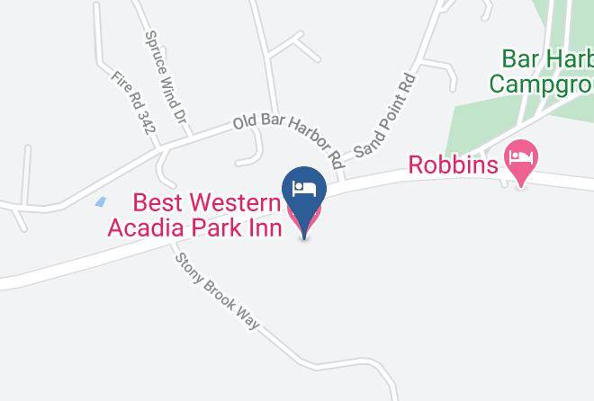 Hancock - Best Western Acadia Park Inn Maps