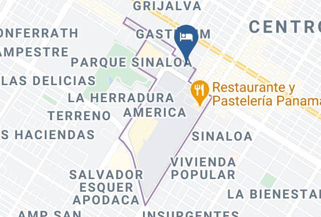Ahome - Best Western Plus Los Mochis Maps