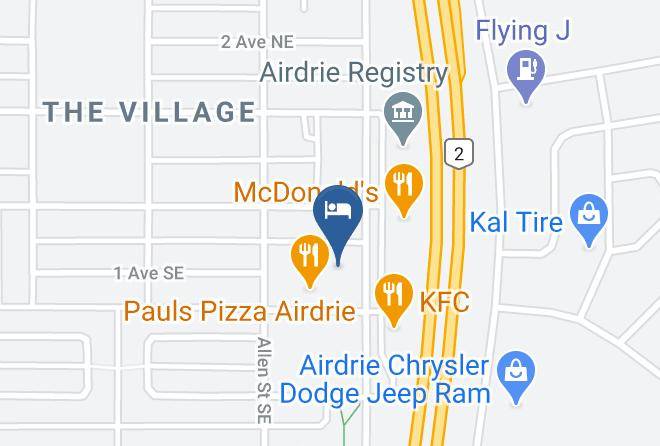 Division 6 - Days Inn By Wyndham Airdrie Maps