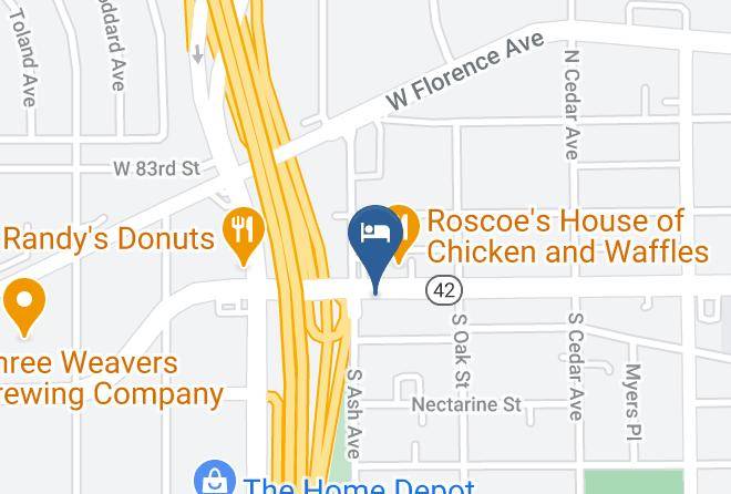 Los Angeles - Best Western Airpark Hotel Los Angeles Lax Airport Maps