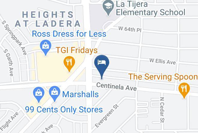 Los Angeles - Best Western Airport Plaza Inn Los Angeles Lax Hotel Maps