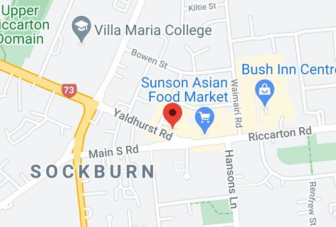 Christchurch - Best Western Alpine Hotel Christchurch Maps